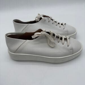 Fratelli Rossetti Italian White Leather Hobo Sport Casual Sneakers IT39 US9 $590